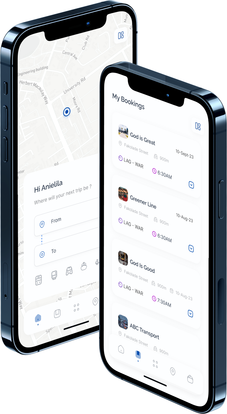 Nomadicpod app mockup